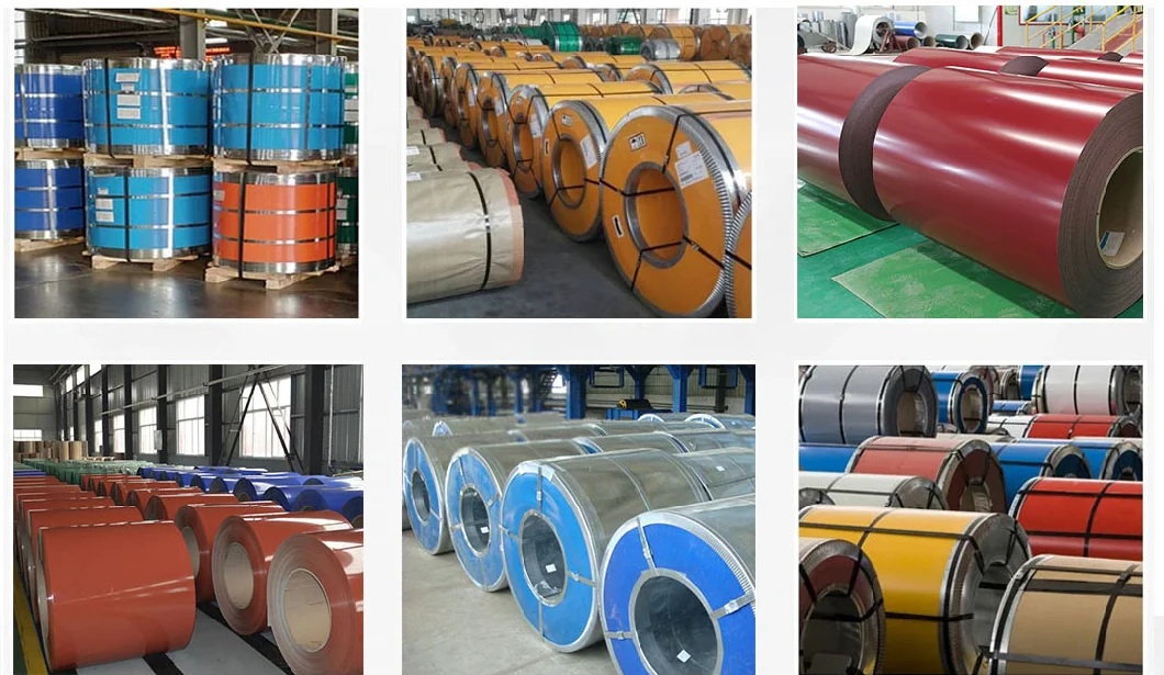 Prepainted Gi Steel Coil / PPGI Color Coated Galvanized Steel Sheet in Coil Manufacture Factory Price