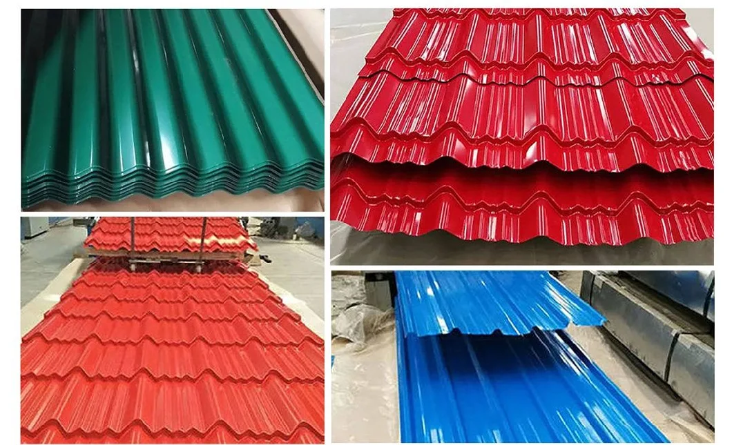 PPGI Dx51 Zinc Coated Hot Dipped Gi Steel Coil Prepainted Colored Galvanized Corrugated Sheet for Roofing Sheet Color Coated Galvanized Steel Coil