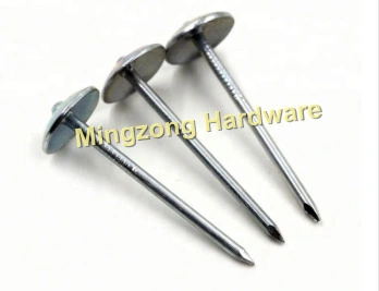 Umbrella Head Roofing Nail with Rubber Washer/Common Wire/ Cupper/Steel Concrete Nail/Cheap Common Nails/Concrete Steel Nail /Iron Nail/Polished Wire Nail/Commo