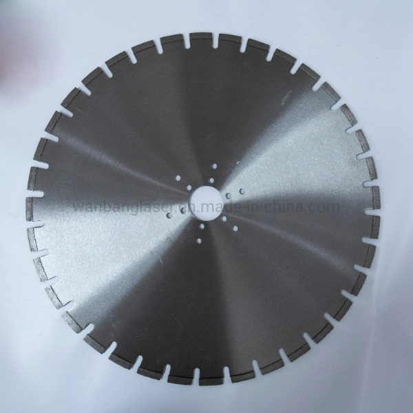 Laser Welded Diamond Wall Saw Blades for Concrete / Reinforced Concrete