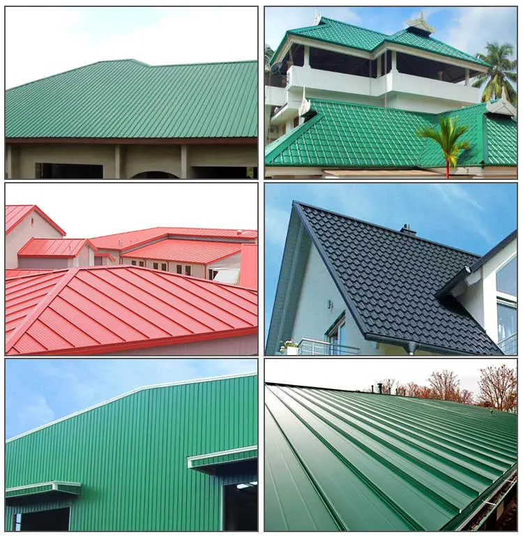 Prepainted Ss400 A36 St37 St52 1045 1080 Gi Steel Coil PPGI PPGL Color Coated Galvanized Corrugated Metal Roofing Sheet
