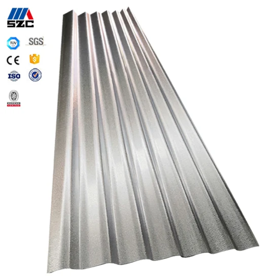 Building Material Steel Plate Gi Prepainted Color Coated Galvanized Corrugated Iron Roof Sheet for Prefab Container House