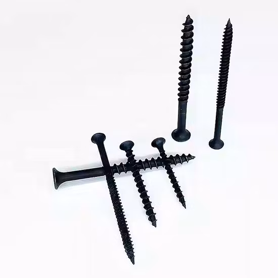 Countersunk Csk Flat Head Zinc Plated Carbon Steel Pozidirv Furniture Hardware Chipboard Screw Made in China