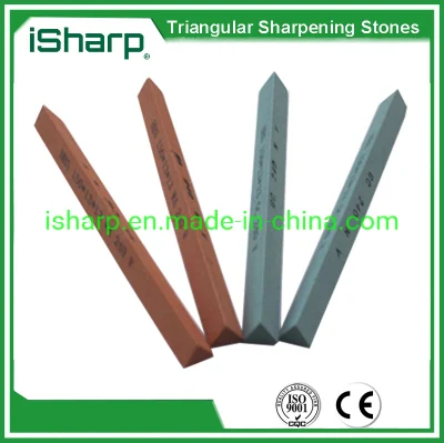 Aluminum Oxide Triangular Sharpening Stones with High Quality