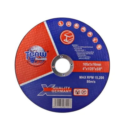High Quality 4 Inch Super Thin Cutting Wheel for Stainless Steel Metal Iron Steel