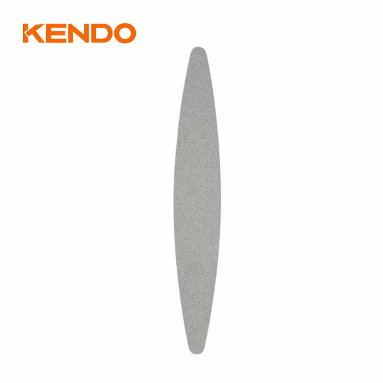 Kendo Oval Shape Sharpening Stone Perfect for Sharpening, Polishing Scissors, Knives, Chisels and Tools