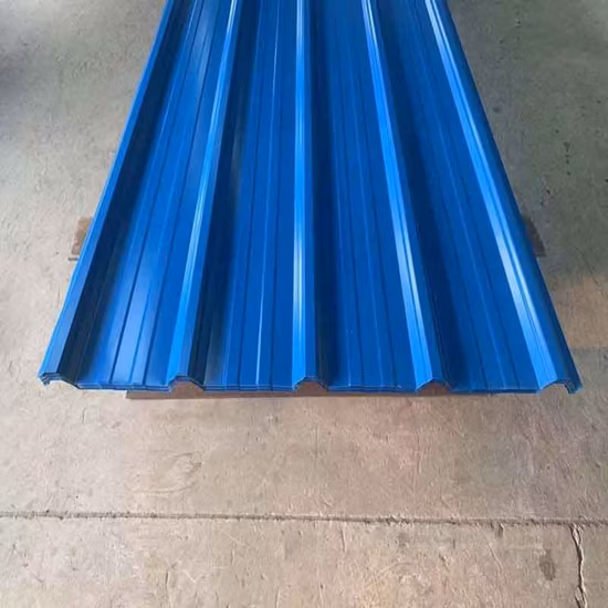 Prepainted Ss400 A36 St37 St52 1045 1080 Gi Steel Coil PPGI PPGL Color Coated Galvanized Corrugated Metal Roofing Sheet